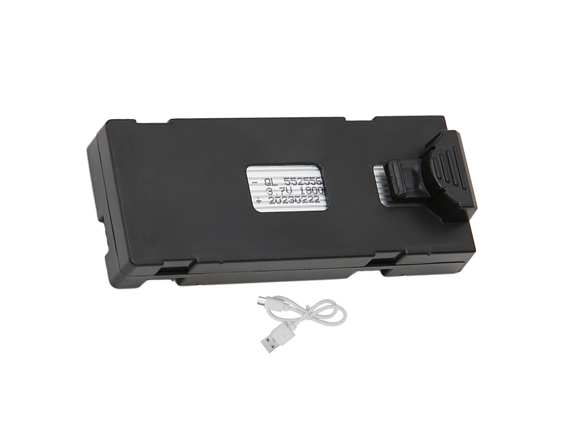 Batería De Litio Recargable De 3,7 V Y 1800 Mah Para Drones Cuadricópteros Rc E88, E88pro, E99, P1, P5 Y E525
