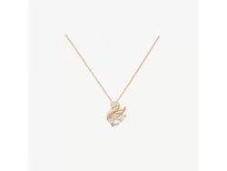 Collar Little Swan De Plata De Ley 925 (oro Rosa): Una Pieza Sofisticada Y Elegante Que Combina Con Todo.
