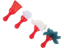 4 pinceles de esponja lavables para niños. Slowmoose