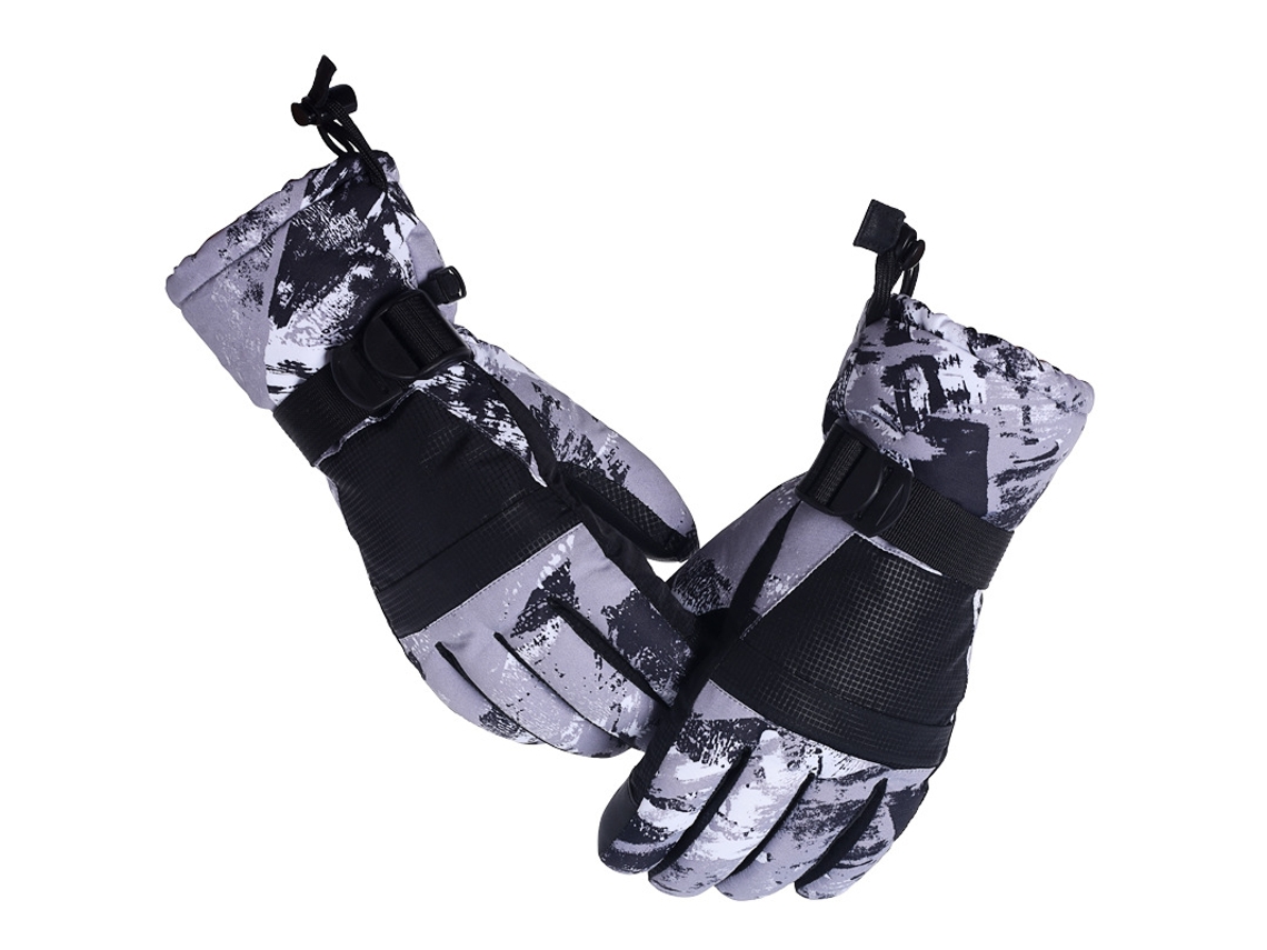 Junli-guantes De Nieve Impermeables Térmicos Con Pantalla Táctil