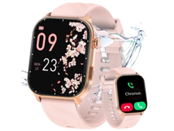 Smartwatch CHRONUS LC211 (2,01" - GPS - Llamadas - A Prueba de Agua - Oro Rosa)