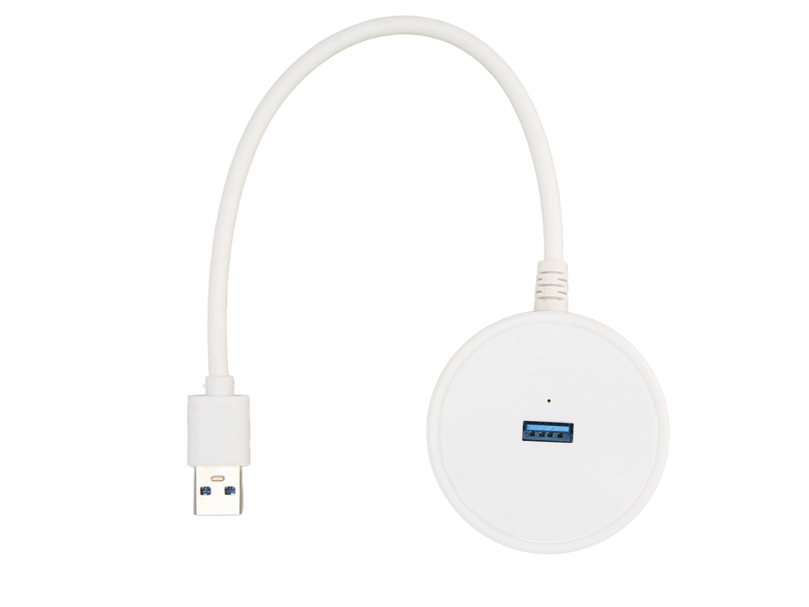 Concentrador Usb 3.0 De 4 Puertos, Velocidad De Transferencia De 5 Gbps, Admite Hasta 10 Tb, Compatible Con Windows, Os X Y Linux.