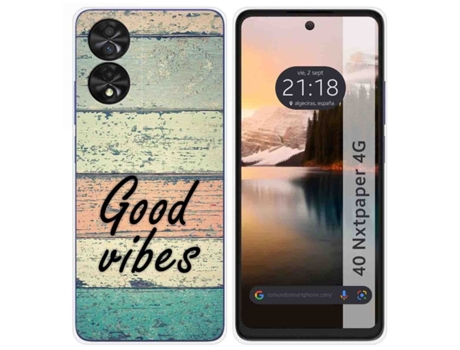 Funda Nxtpaper Diseño para Tcl TUMUNDOSMARTPHONE Multicolor