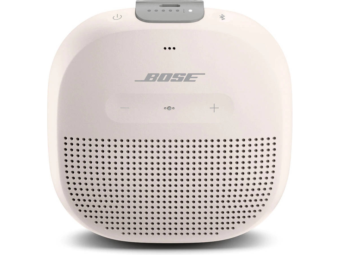 Altavoz Bluetooth BOSE Soundlink Micro (Blanco - Autonomía: hasta 6 h)