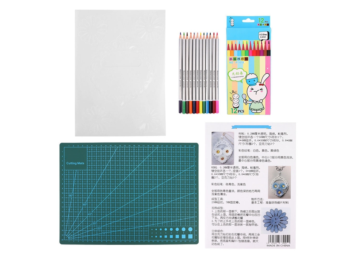 Tabla De Cortar De Lámina Termorretráctil Diy A4 Para Manualidades, Accesorio Daisy