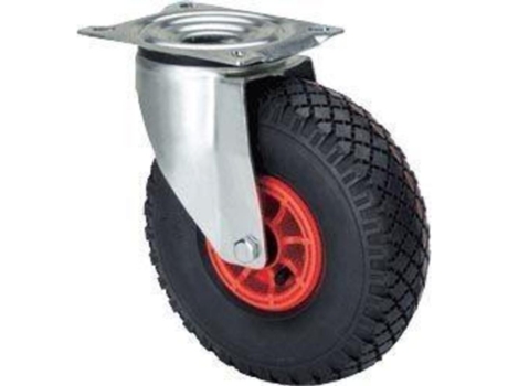 Rueda Giratora Placa 10Wl260-Rifn Poliamix-Impinchable Eje Liso ALEX