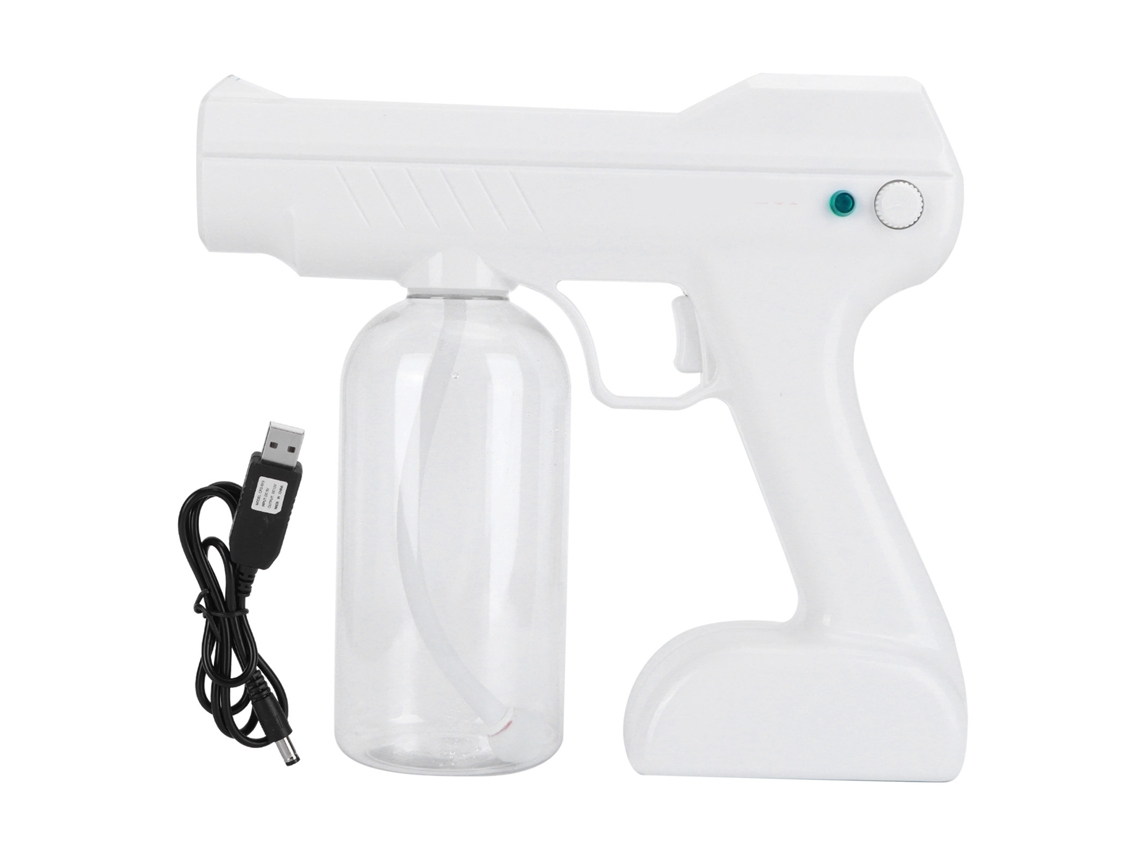 Yncm2026-800ml Pulverizador De Agua Nano Con Luz Azul Portátil Inalámbrico Recargable Para Limpieza Hogar