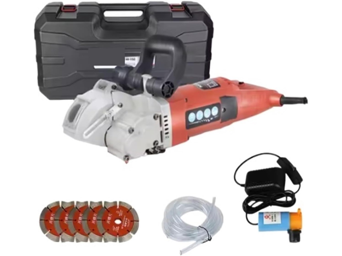 Máquina À Rainer Électrique Murale 4000w-5200w, Les Murs, Découper L'acier Et Le Béton