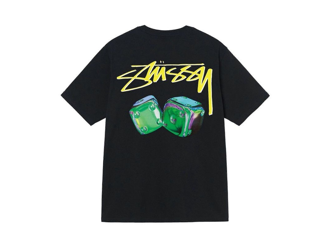 Camiseta De Verano Con Estampado Fluorescente, Corte Holgado Para Hombre Y Mujer. Tejido Principal: Algodón.