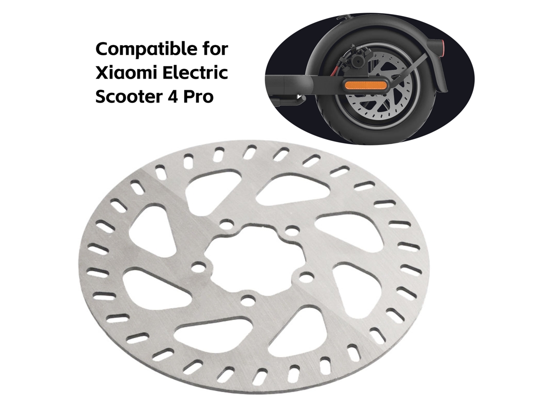 2026-disco De Freno De Acero Inoxidable Compatible Con Patinete Eléctrico Xiaomi 4 Pro