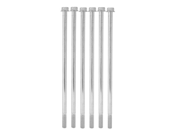 6 Pernos De Brida M10x260 Para Repuestos De Motor De Arranque De Generador De Gasolina