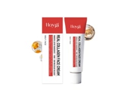 Crema hidratante facial iluminadora con colágeno y niacinamida.