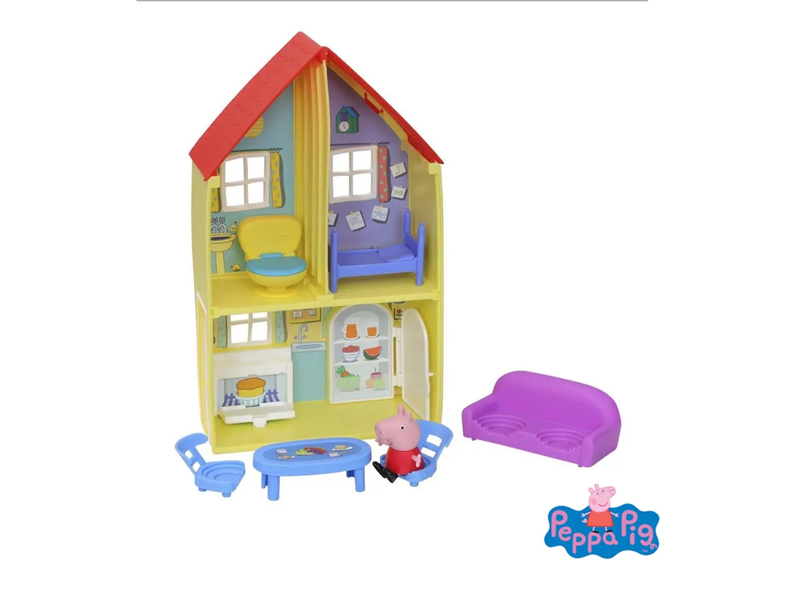 Juego Educativo PEPPA PIG Pep Peppas Family House Playset (Edad Mínima: 3 Años - 8,6 x 25,4 x 30,5 cm)