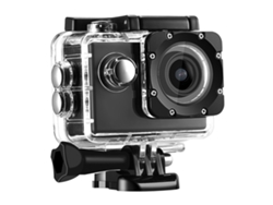Cámara de acción impermeable K1080HD de 12 MP para buceo, ciclismo y deportes al aire libre