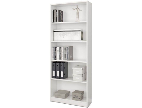 Estantes HABITDESIGN Stylus (Blanco Artik - Melamina - 80 x 201 x 28 cm)