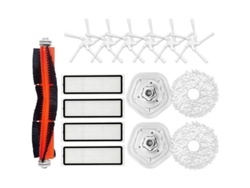 2026-piezas De Repuesto Para Aspiradora Robot Dreame Bot W10/w10 Pro: 1 Cepillo + 4 Filtros + 6 Cepillos Laterales + 2 Paños + 2 Soportes