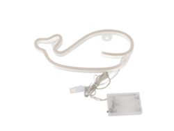 Letrero De Neón Led Que Funciona Con Pilas O Usb Para Decoración De Fiestas Y Del Hogar.