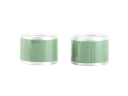 2 unidades de cinta aislante e impermeabilizante con adhesivo de silicona para reparar tuberías y mangueras de agua - Verde