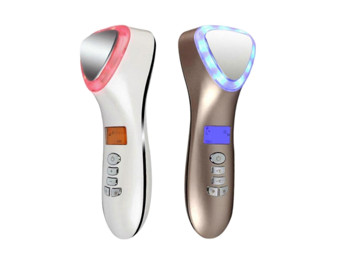 Herramienta avanzada para el cuidado de la piel con terapia de luz roja y azul 5 en 1, instrumento de masaje y lifting FK GOKOCO