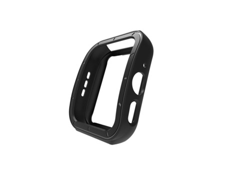 Caja de reloj de TPU para OPPO Watch 4 Pro Negro + Blanco