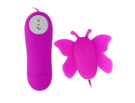 Vibrador Mariposa Love Eggs Rosa 12 Velocidades