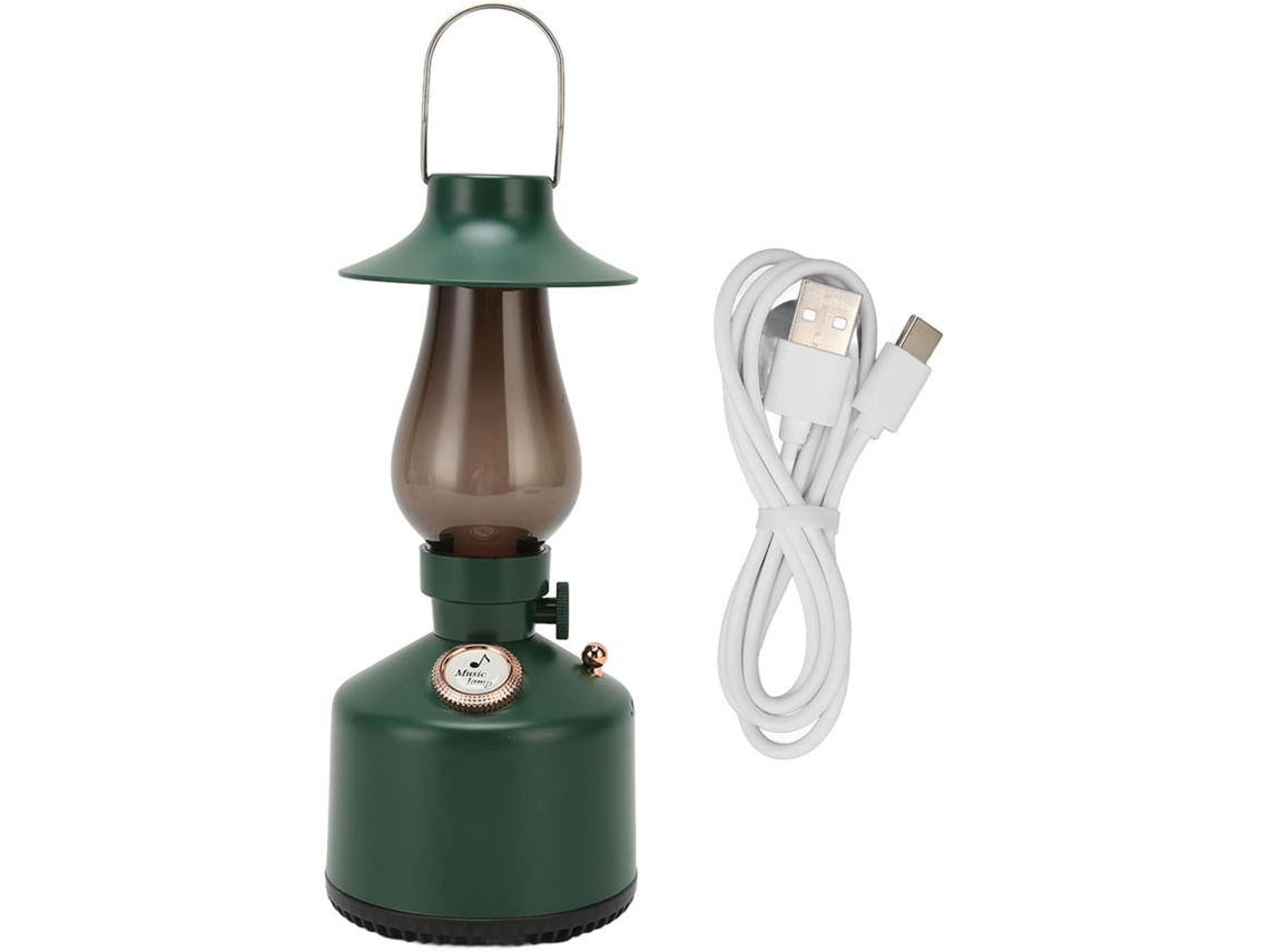 Altavoz, Batería De Iones De Litio De 1200 Mah Para Evitar Interferencias, Lámpara Con Altavoz