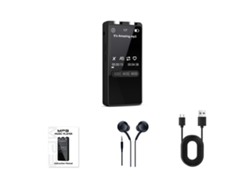 Grabadora De Voz (grabación, Reproducción De Música) N27 Portátil 64g Con Micrófono Integrado, Soporta Batería, Compatible Con Mp3 Y E-book