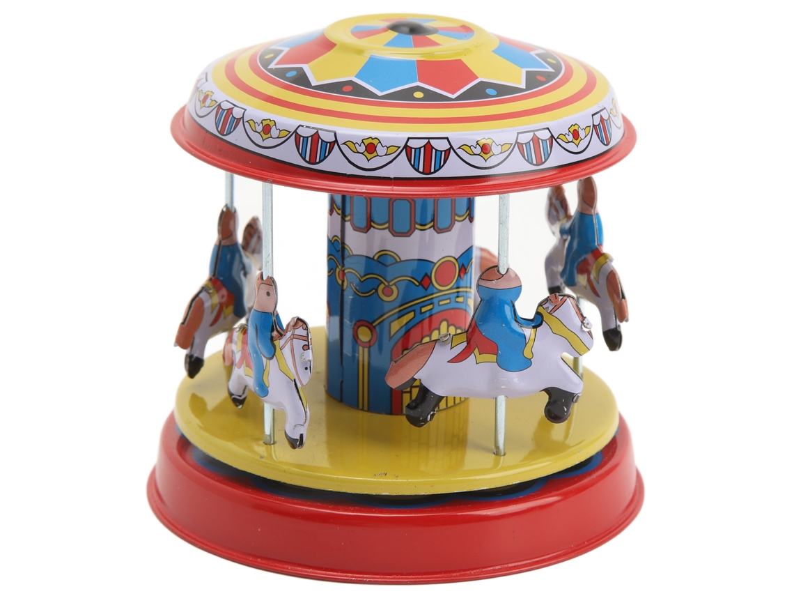 Caballito De Carrusel Giratorio Retro Hecho A Mano, Ideal Para Regalos De Cumpleaños Y Decoraciones.