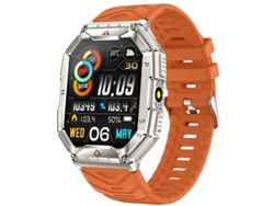 Reloj inteligente militar para hombres con linterna LED, 2,01", resistente al agua hasta 3 atm, con más de 100 modos Yizhood