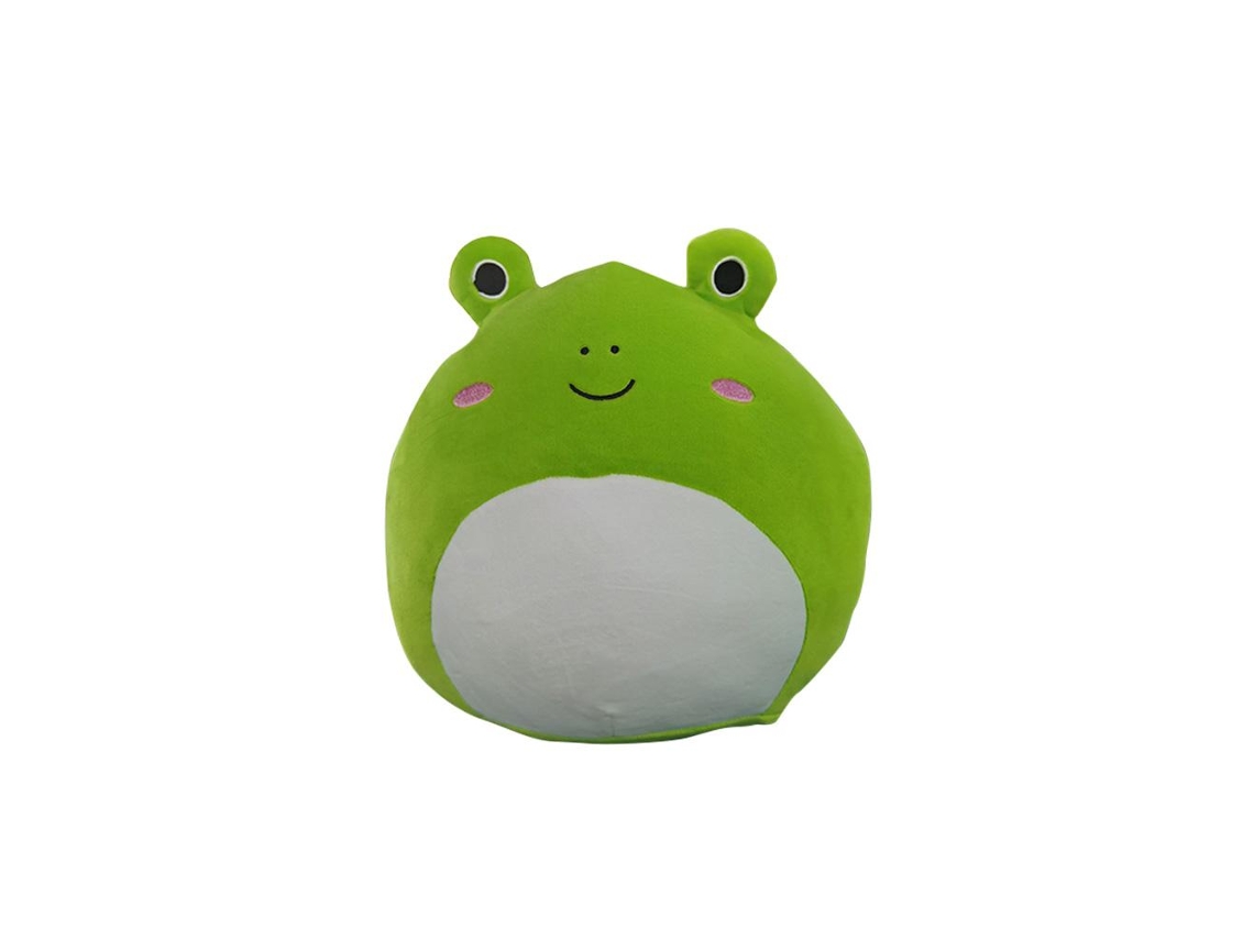 Juguete De Peluche Rana Cute Almohada De Rana Kawaii Animal De Peluche Almohada Suave Cojín Lumbar