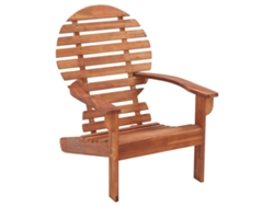 Silla Adirondack de madera maciza de acacia de DKD Home Decor