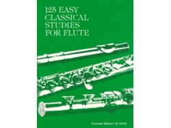 Libro de flauta: 125 estudios clásicos fáciles para flauta