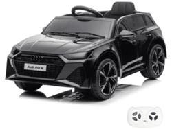 Vehículo Eléctrico Infantil - Audi Rs6 12v - 1 A 5 Años - Bluetooth - Negro
