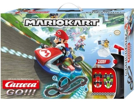 Carrera GO Set de pista eléctrica y coches Nintendo Mario Kart 8 1:43