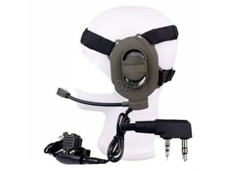Auriculares Bowman Elite II Tactical 2-Pin Ptt Cable Plug [Auriculares Kenwood2Pin]
