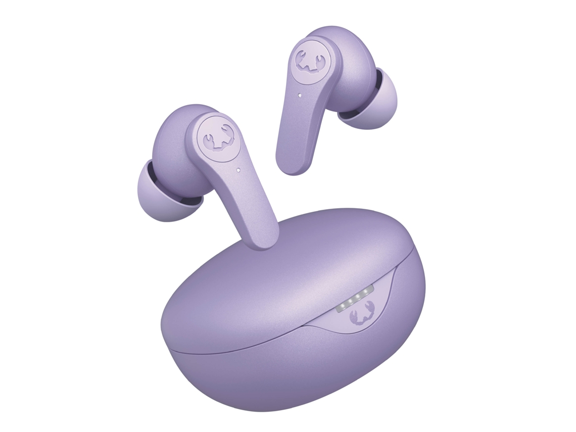 Auriculares Bluetooth FRESH 'N REBEL Twins Rise (Inalámbricos - Cancelación de Ruido - Micrófono - Lila)