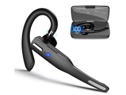 Auricular Bluetooth para Celular Auricular Bluetooth Compatible con Teléfonos Android y Iphone.Negro YEMAESRE