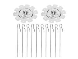 Brochetas De Acero Inoxidable Para Barbacoa Con Jaula Para Horno Eléctrico Y Barbacoa.