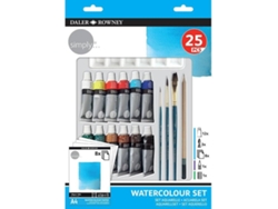 Set de Pintura a Acuarela DALER ROWNEY 637869 (25 Piezas)