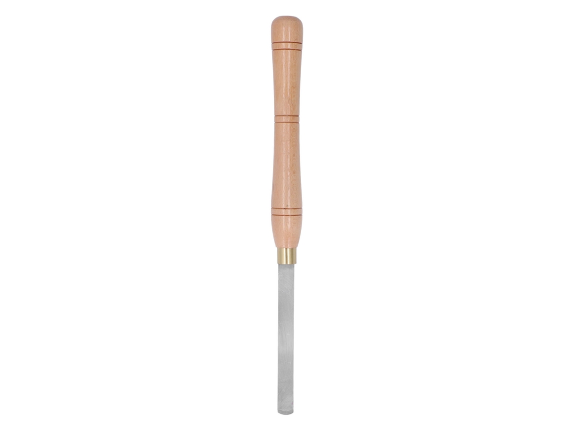 Herramienta De Torneado Semicircular De Acero De Alta Velocidad Con Mango De Haya Para Machos De Roscar De Madera