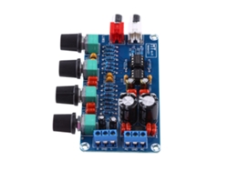 Placa preamplificadora HiFi 2026as-NE5532 con control de volumen y tono y amplificador operacional