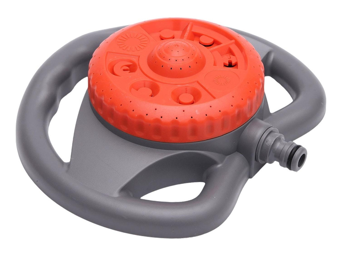 Aspersor portátil multiusos con 8 patrones, herramienta de jardinería slowmoose