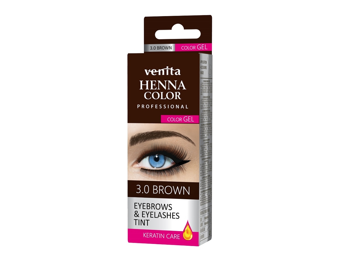 Venita Tinte Gel Para Cejas Y Pestañas 3.0 Marrón