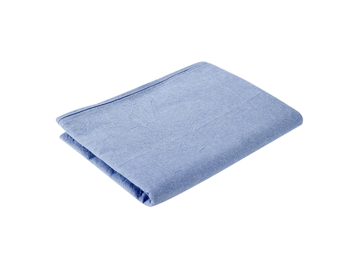 NEVEANCE Funda para Camilla de Belleza y Masaje SPA, Algodón Suave con Agujero para Respiración Facial, Color Azul Marino