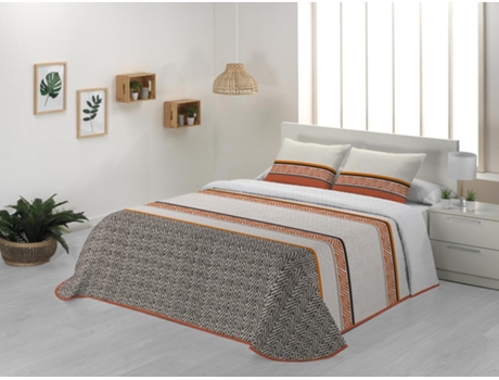 Colcha JVR Cuba (Poliéster - Naranja - 270 cm)