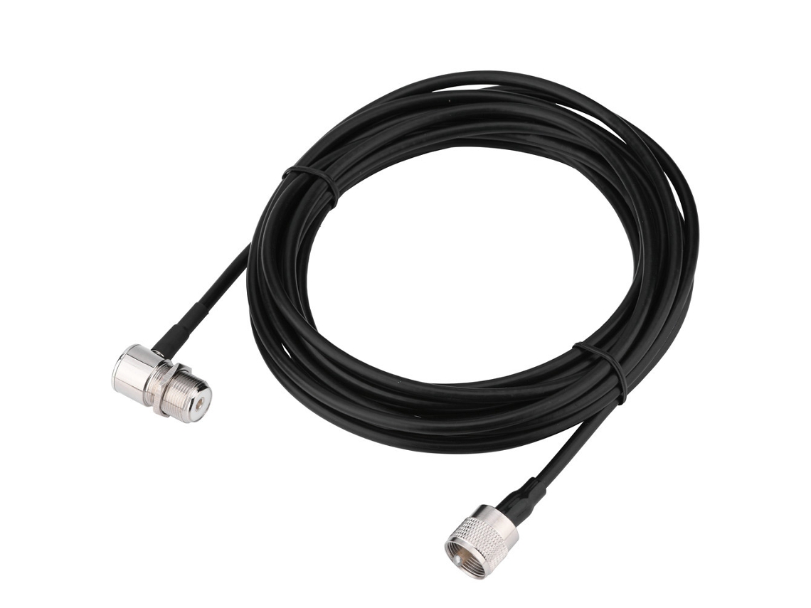 Cable De Antena De 5 M Con Conector Pl259 Para Montaje En Radio De Coche Nmo So239
