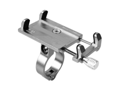 Soporte de aluminio para teléfono móvil para bicicleta, motocicleta, scooter, soporte de mano, teléfono móvil de 3,0 a 6,8 pulgadas.