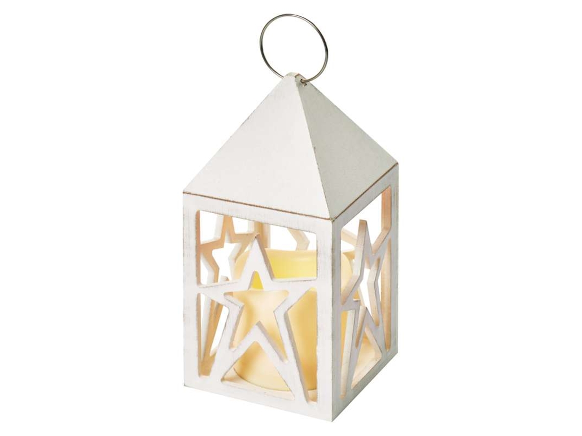 Luz De Navidad LED EMOS Linterna Estrella 3X Aaa Blanco Cálido