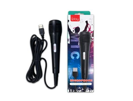 Microfóno Ay-ay-slink00498-1 (Nintendo Switch - Negro)