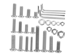 Kit De 520 Tornillos Y Tuercas Hexagonales De Acero Inoxidable Con Llave Para Reparación.
